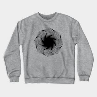 Abstract Lines Crewneck Sweatshirt